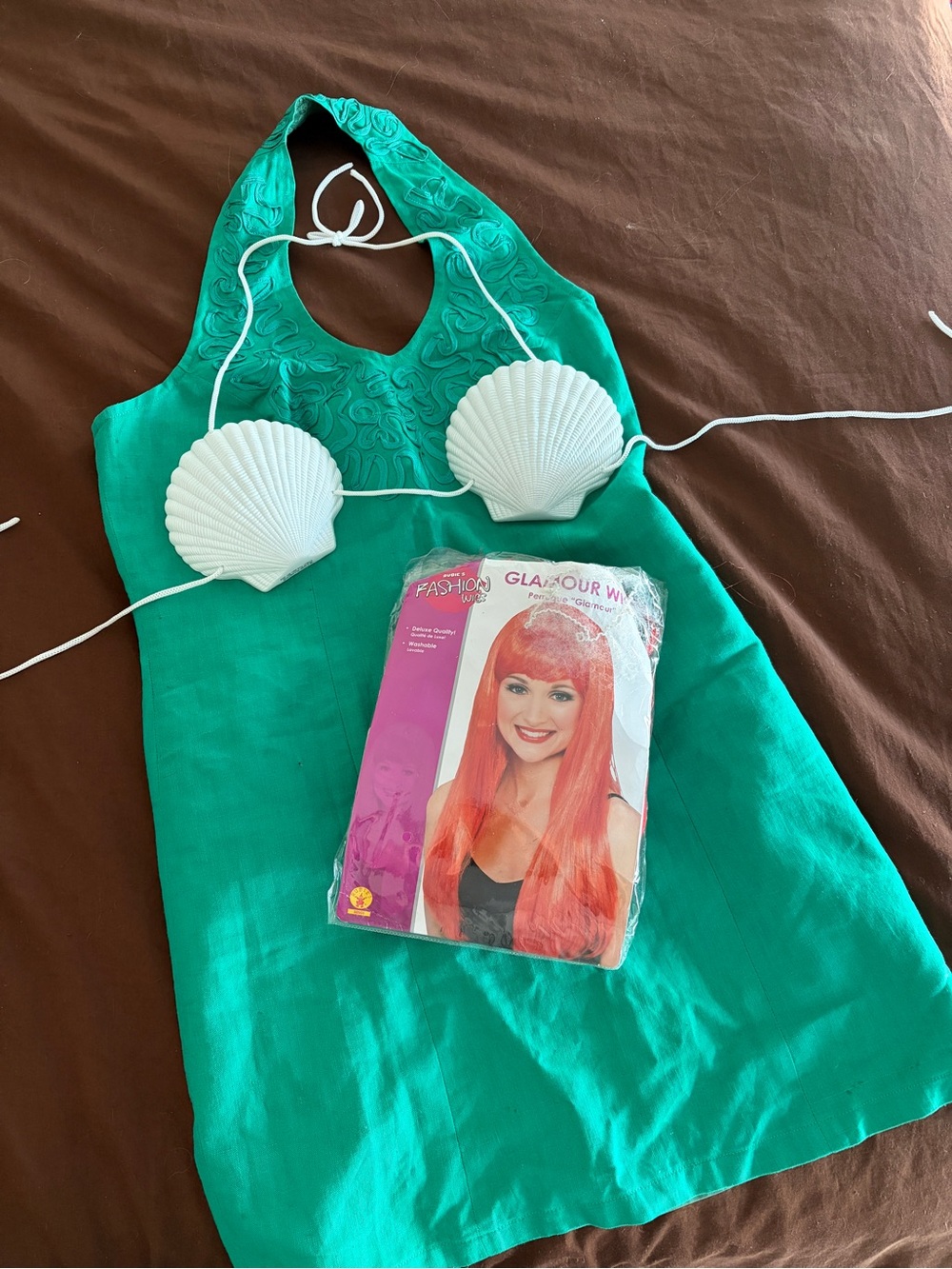 Sea Shell Ariel Mermaid Costume Vintage Dress
